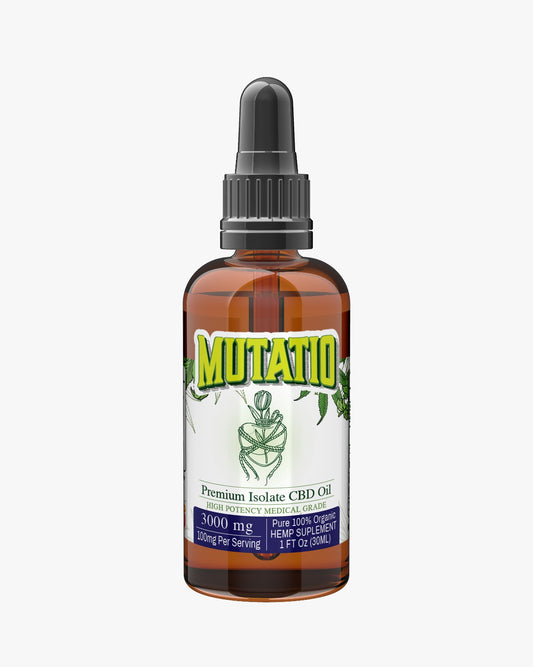 PREMIUM ISOLATE CBD OIL 3000 mg