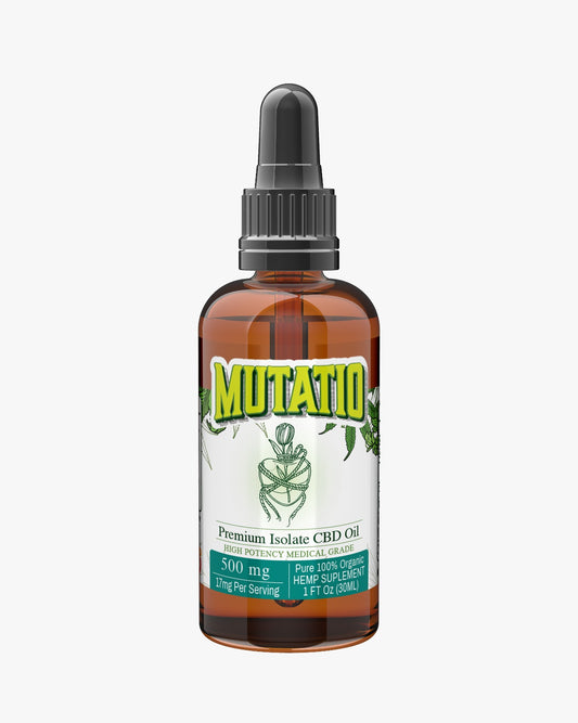 PREMIUM ISOLATE CBD OIL 500 mg